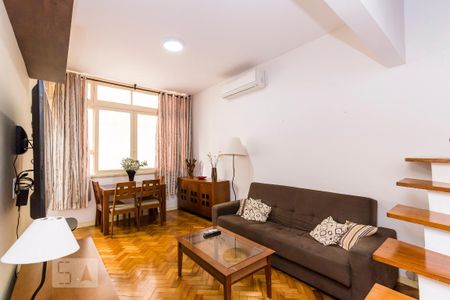 Sala de apartamento para alugar com 2 quartos, 81m² em Laranjeiras, Rio de Janeiro