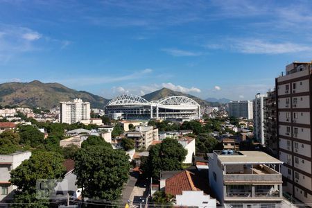 Vista da sala de apartamento à venda com 2 quartos, 50m² em Todos Os Santos, Rio de Janeiro