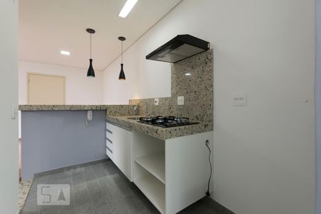 Cozinha de apartamento para alugar com 1 quarto, 38m² em Vila Mariana, São Paulo