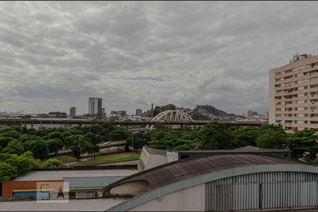 Vista da Sala de apartamento à venda com 2 quartos, 50m² em Estácio, Rio de Janeiro