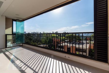 Varanda da Sala de apartamento para alugar com 2 quartos, 91m² em Alphaville Empresarial, Barueri