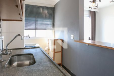 Apartamento à venda com 31m², 1 quarto e sem vaga Apartamento à venda com 31m², 1 quarto e sem vagaCozinha e Área de Serviço