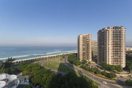 Vista da Varanda de apartamento para alugar com 1 quarto, 56m² em Barra da Tijuca, Rio de Janeiro