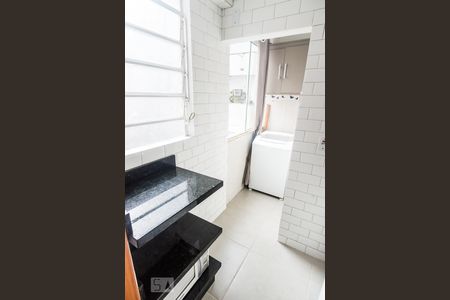 Cozinha de apartamento à venda com 1 quarto, 38m² em Centro Histórico, Porto Alegre