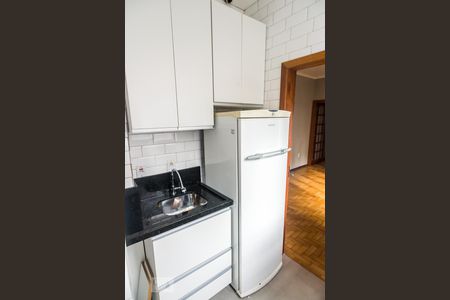 Cozinha de apartamento à venda com 1 quarto, 38m² em Centro Histórico, Porto Alegre