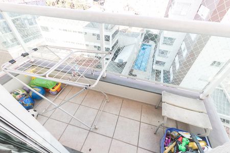 Varanda  de apartamento para alugar com 2 quartos, 52m² em Vila Gumercindo, São Paulo