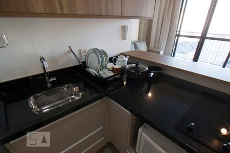 Pia de kitnet/studio à venda com 1 quarto, 29m² em República, São Paulo