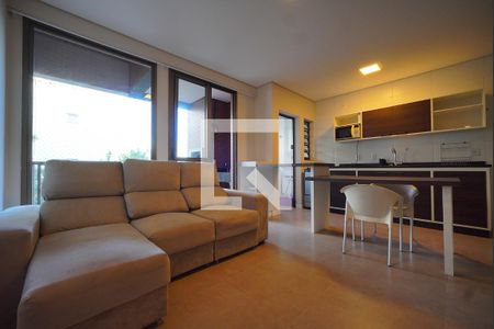 Sala de apartamento para alugar com 2 quartos, 72m² em Rio Tavares, Florianópolis