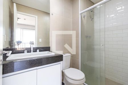 Banheiro de kitnet/studio para alugar com 1 quarto, 32m² em Industrial Autonomistas, Osasco