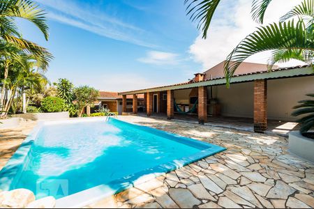 Quintal da Frente - Área de Lazer  de casa à venda com 5 quartos, 320m² em Vila Nogueira, Campinas