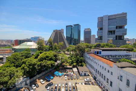 Vista do Quarto de kitnet/studio para alugar com 1 quarto, 28m² em Centro, Rio de Janeiro