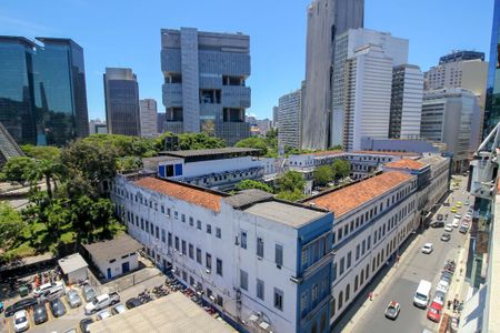 Vista do Quarto de kitnet/studio para alugar com 1 quarto, 28m² em Centro, Rio de Janeiro