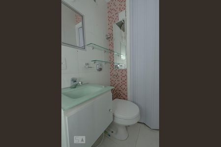 Banheiro da Suíte de apartamento à venda com 3 quartos, 95m² em Tijuca, Rio de Janeiro