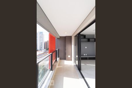 Studio para alugar com 38m², 1 quarto e 1 vagaVaranda