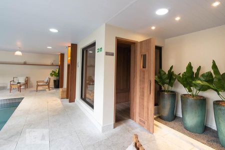 Studio para alugar com 38m², 1 quarto e 1 vagaPiscina Sauna