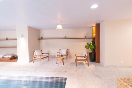 Studio para alugar com 38m², 1 quarto e 1 vagaPiscina