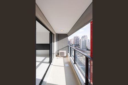 Varanda de kitnet/studio para alugar com 1 quarto, 38m² em Campo Belo, São Paulo