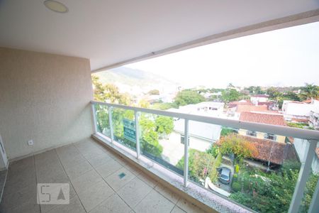 Varanda da sala  de apartamento à venda com 3 quartos, 100m² em São Francisco, Niterói