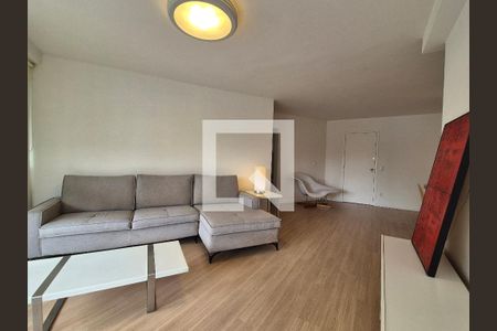 Sala de apartamento para alugar com 3 quartos, 130m² em Barra da Tijuca, Rio de Janeiro
