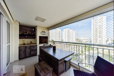 Varanda Gourmet de apartamento para alugar com 3 quartos, 123m² em Centro, São Bernardo do Campo