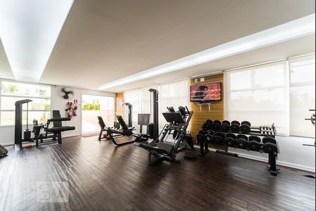 Apartamento para alugar com 123m², 3 quartos e 2 vagas Apartamento para alugar com 123m², 3 quartos e 2 vagasÁrea comum - Academia