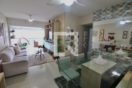 Sala de apartamento para alugar com 3 quartos, 100m² em Barra da Tijuca, Rio de Janeiro