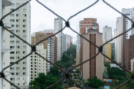 Vista da Varanda da Sala 1 de apartamento para alugar com 3 quartos, 116m² em Moema, São Paulo