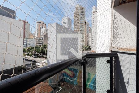 Apartamento para alugar com 39m², 1 quarto e 1 vagaQuarto - varanda