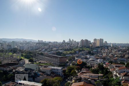VISTA SALA de apartamento para alugar com 2 quartos, 55m² em Piqueri, São Paulo