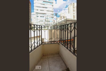 Varanda do Quarto de apartamento para alugar com 1 quarto, 43m² em Santa Cecília, São Paulo