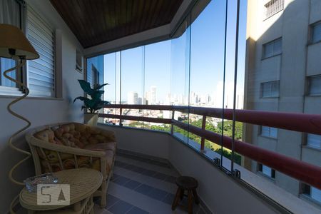Varanda de apartamento à venda com 3 quartos, 101m² em Vila Monte Alegre, São Paulo