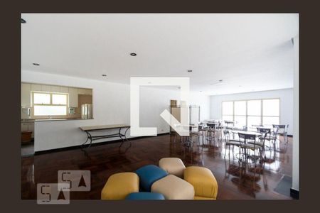 Área comum - Salão de festas de apartamento para alugar com 1 quarto, 64m² em Vila Clementino, São Paulo