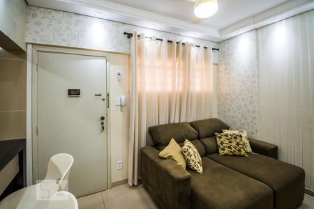 Sala de apartamento para alugar com 1 quarto, 25m² em Vila Itapura, Campinas