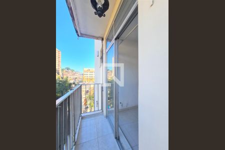 Varanda de apartamento à venda com 2 quartos, 47m² em Riachuelo, Rio de Janeiro