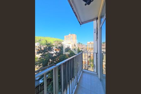 Varanda de apartamento à venda com 2 quartos, 47m² em Riachuelo, Rio de Janeiro