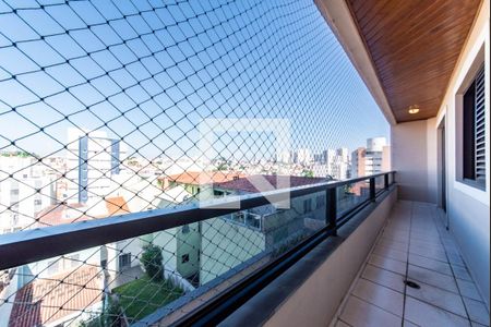 Sacada da Sala de apartamento para alugar com 3 quartos, 90m² em Barcelona, São Caetano do Sul