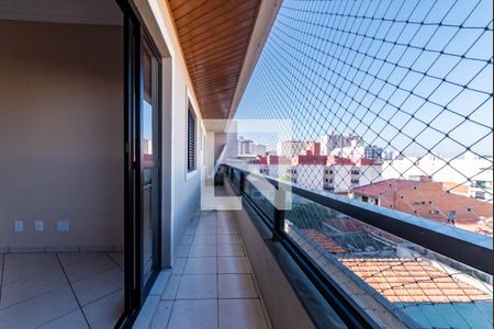 Sacada da Sala de apartamento para alugar com 3 quartos, 90m² em Barcelona, São Caetano do Sul