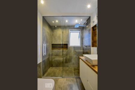 Banheiro Suíte de apartamento à venda com 1 quarto, 50m² em Brooklin Paulista, São Paulo