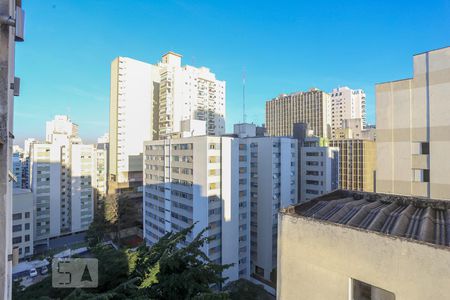 Vista Quarto de apartamento para alugar com 1 quarto, 30m² em Santa Cecília, São Paulo