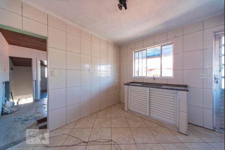 Cozinha de casa para alugar com 1 quarto, 85m² em Vila São Pedro, Santo André