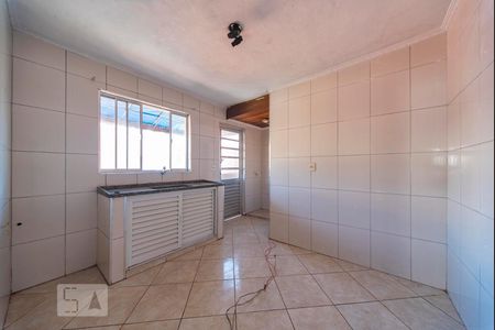 Cozinha de casa para alugar com 1 quarto, 85m² em Vila São Pedro, Santo André