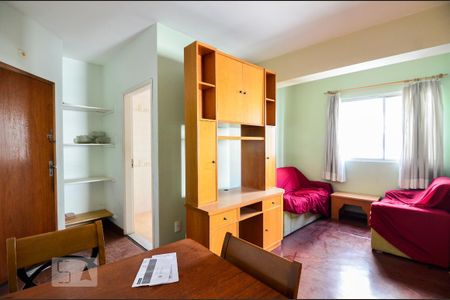 Sala de apartamento para alugar com 1 quarto, 52m² em Centro, Campinas