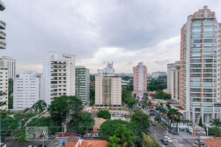 Vista da Sala 1 de apartamento para alugar com 4 quartos, 420m² em Moema, São Paulo