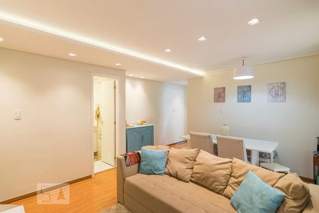 Sala de apartamento à venda com 2 quartos, 58m² em Vila Valparaíso, Santo André