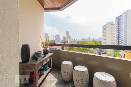 Sacada de apartamento à venda com 3 quartos, 150m² em Cidade Monções, São Paulo