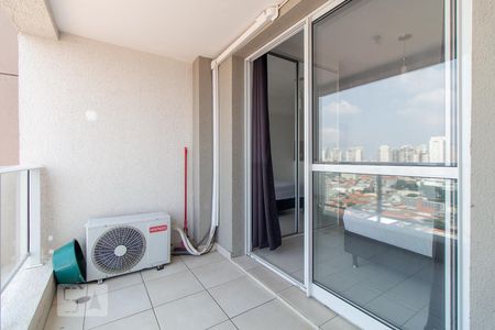Studio para alugar com 35m², 1 quarto e 1 vagaVaranda