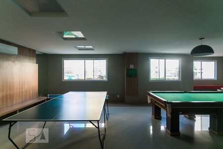 Apartamento para alugar com 45m², 1 quarto e 1 vaga Apartamento para alugar com 45m², 1 quarto e 1 vagaSalão de jogos