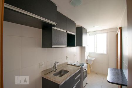 Cozinha de apartamento para alugar com 1 quarto, 45m² em Norte (águas Claras), Brasília