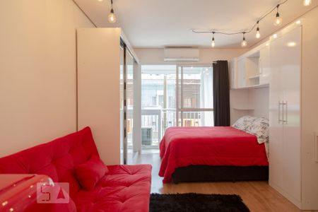 Studio para alugar com 28m², 1 quarto e sem vagaQuarto