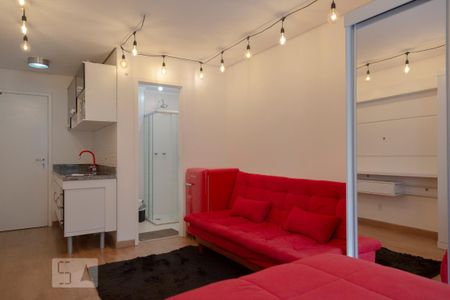 Sala de kitnet/studio para alugar com 1 quarto, 28m² em Bela Vista, São Paulo